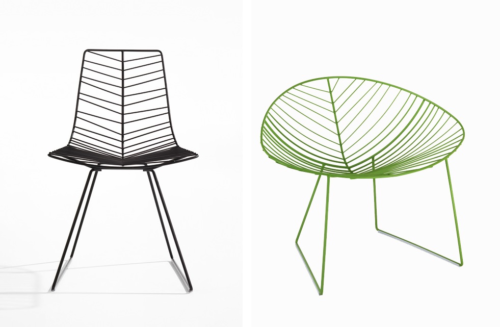 LEAF Chair Design by Lievore Altherr Molina, 2005 Painted steel rod, PVC Height: 82cm x Width: 51.5cm x Depth: 60cm Seat Height: 45.5cm Price: 1.800.000 VND