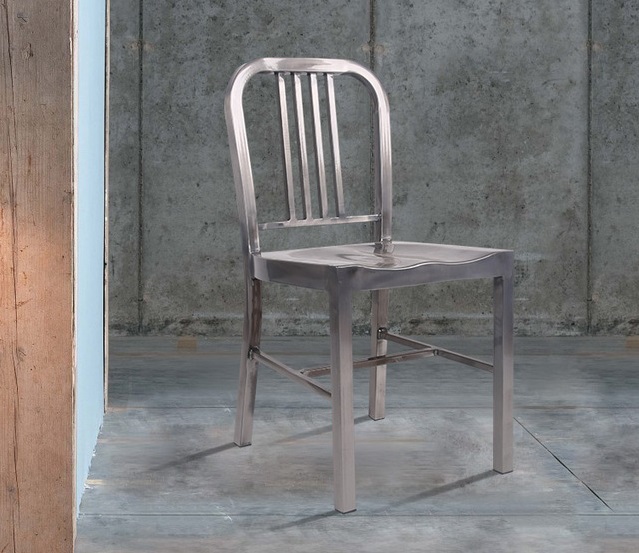 NAVY Industrial Chair H860 x W390 x D495 Seat H450 mm Aluminum. Price: 1.390.000 VND 