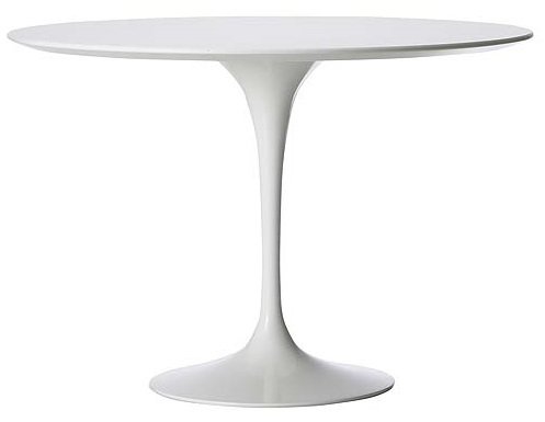 TULIP TABLE Designed by  Eero Saarinen, 1956 D800 x H740  mm MDF painted, Alu base. Price: 6.660.000 VND