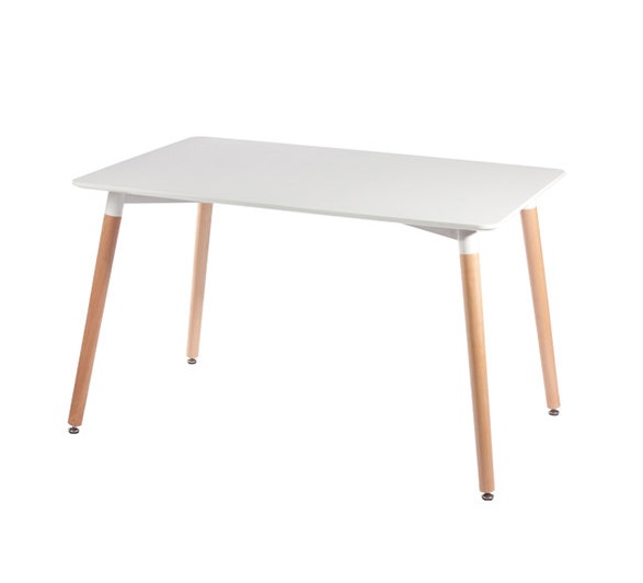 EAMES TABLE - 1200x80 1200 x 800 x 750 mm MDF painted surface, wood legs. Price: 2.700.000 VND