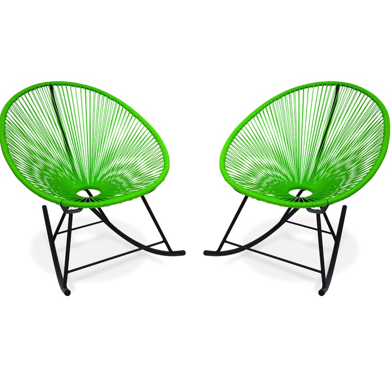 Acapulco-Rocking-Chair-couple green-nicechair.vn