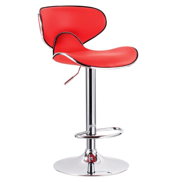 D098 bar chair- red