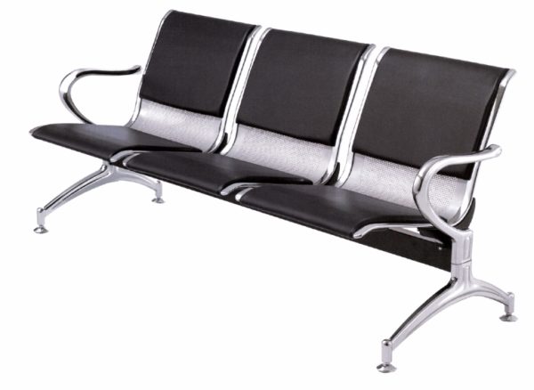 public-seating-3-seater-stainless-steel-upholstered-1